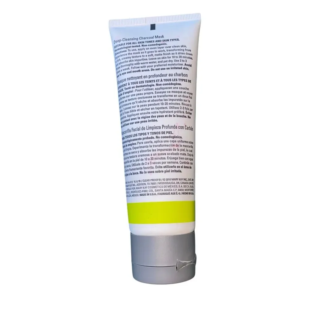 Mary Kay Clear Proof Deep Cleansing Charcoal Mask 4 oz